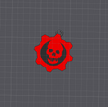 Gears of War Keychain