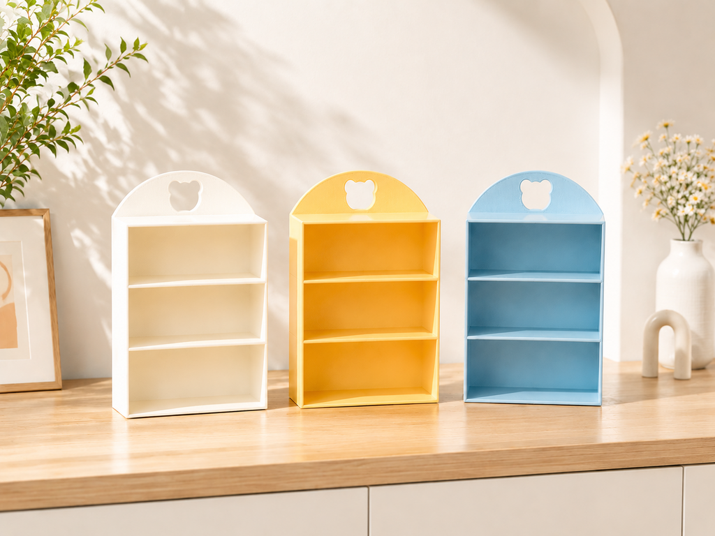 Cute Bear Arch Display Shelf | blind box Organizer