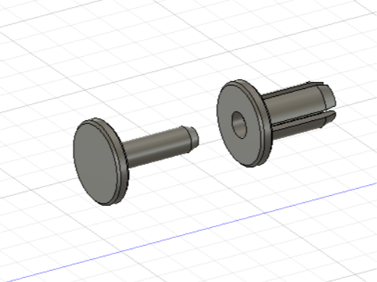 Ø 6mm x 15mm Steckverbinder