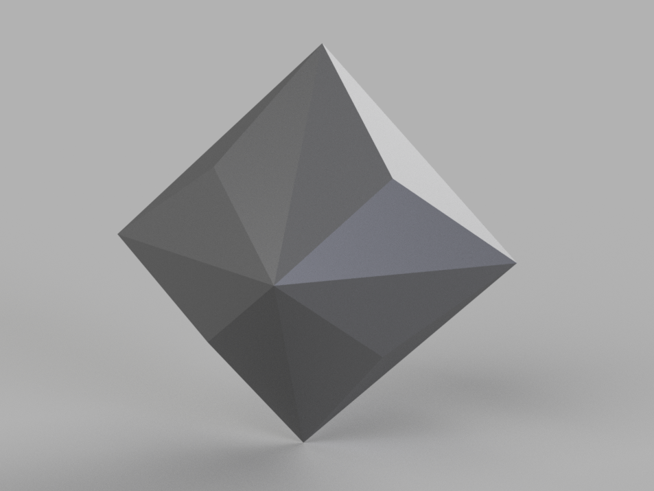 Low Poly Spheres: Triakis Octahedron