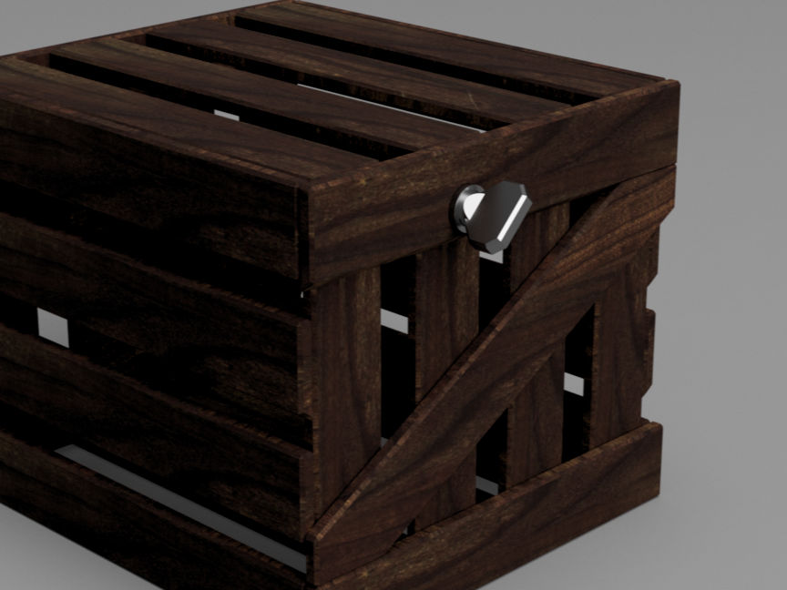 Lockable Crate