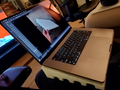 Macbook pro laptop stand holder