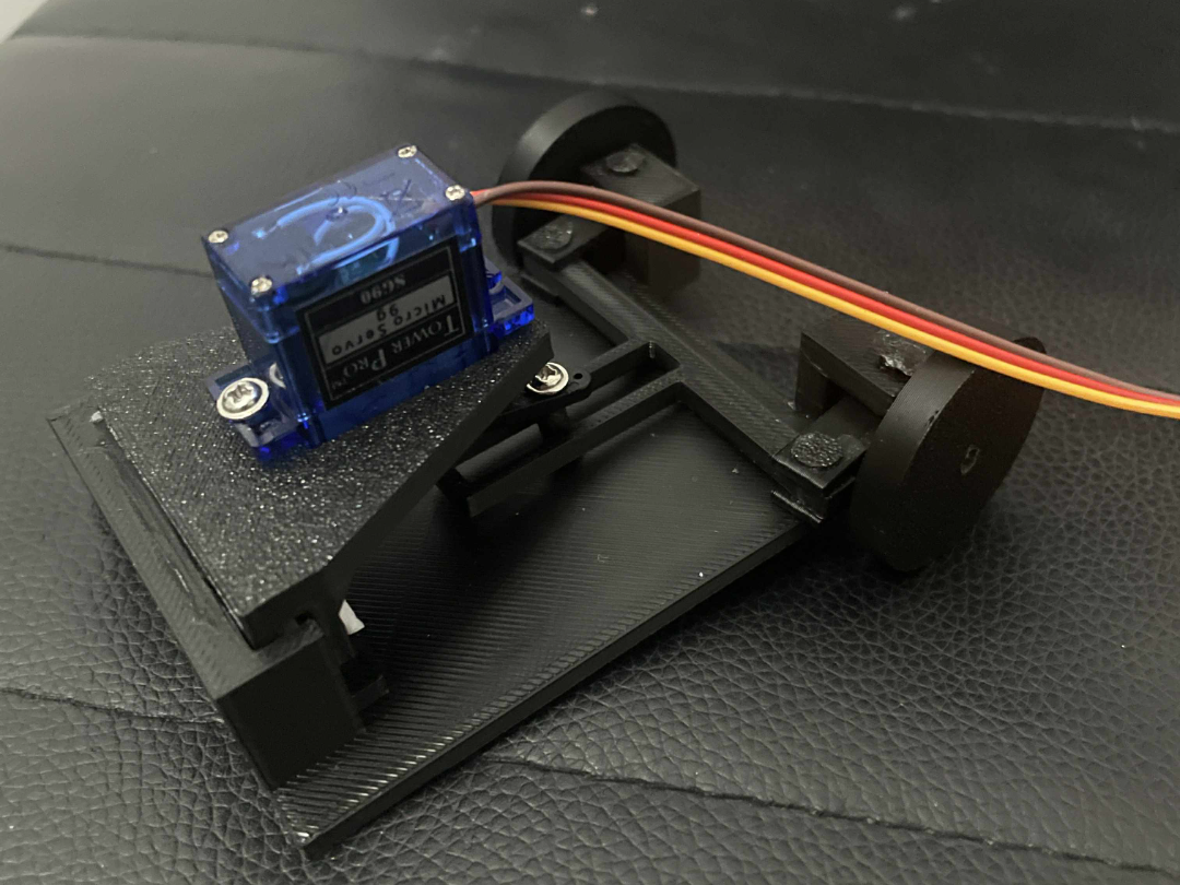 SG90 Servo Steering (Wheels dont spin