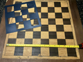 Chess Board Stencil. Checkers Stencil.