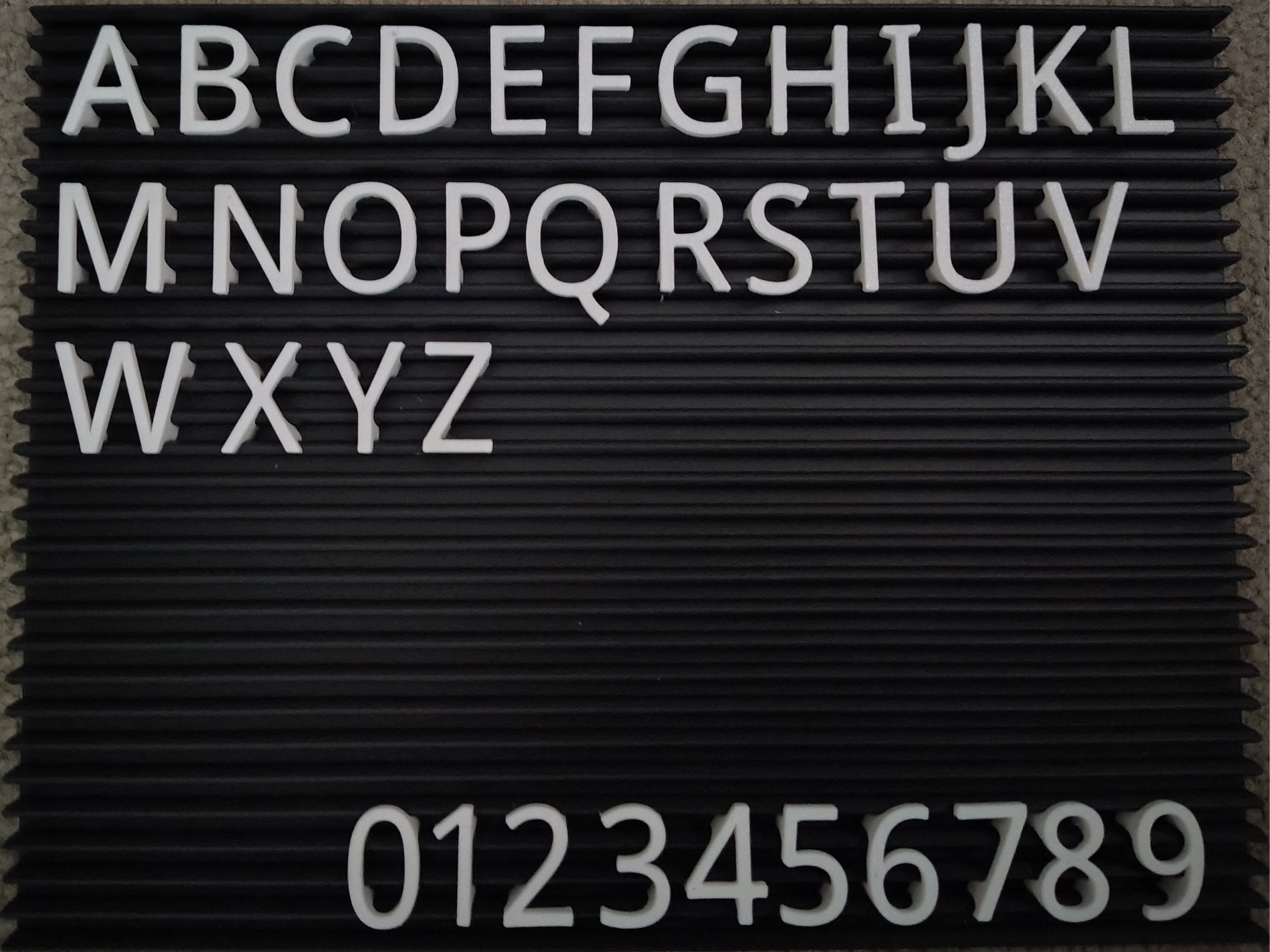 Letterboard Kit