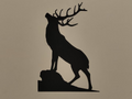 reindeer silhouette