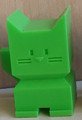 Cute calibration cat