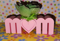 MOM Heart desktop Planter