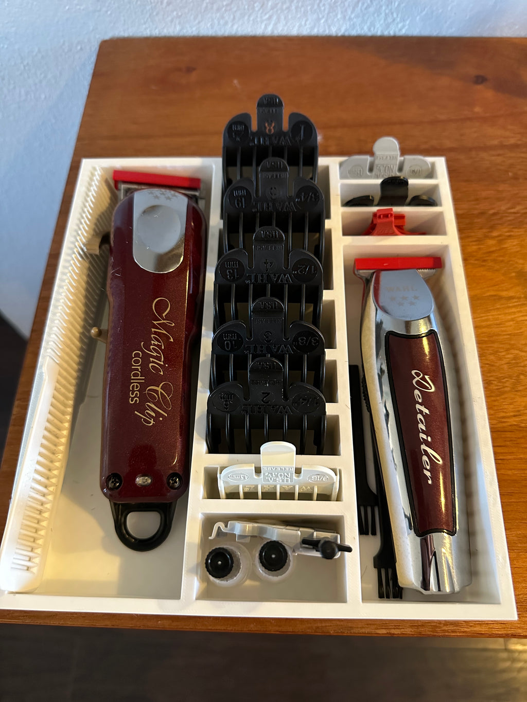 Cordless Wahl Clipper Storage