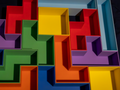 Simple Tetris Blocks for Desk Drawers or Decor