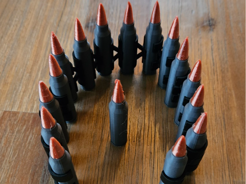 NATO Standard 7.62 Linked Ammo Belt