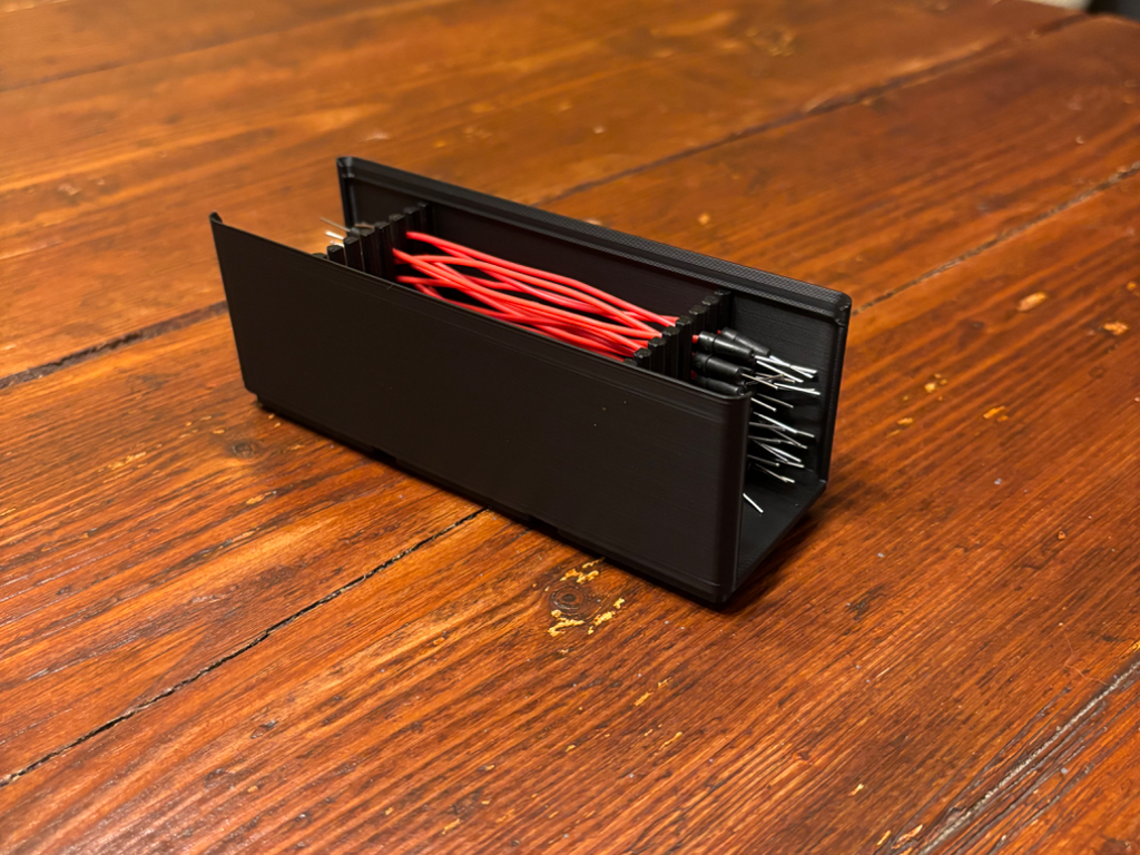 Gridfinity Jumper Wire Holder 3x1