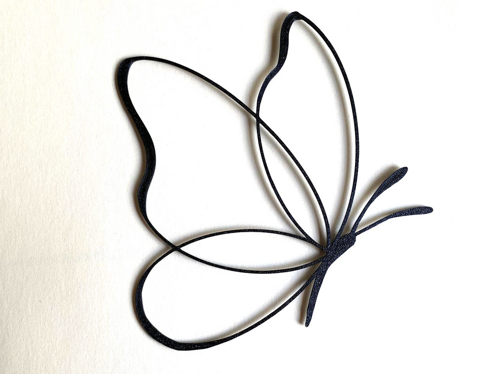 Minimalist butterfly