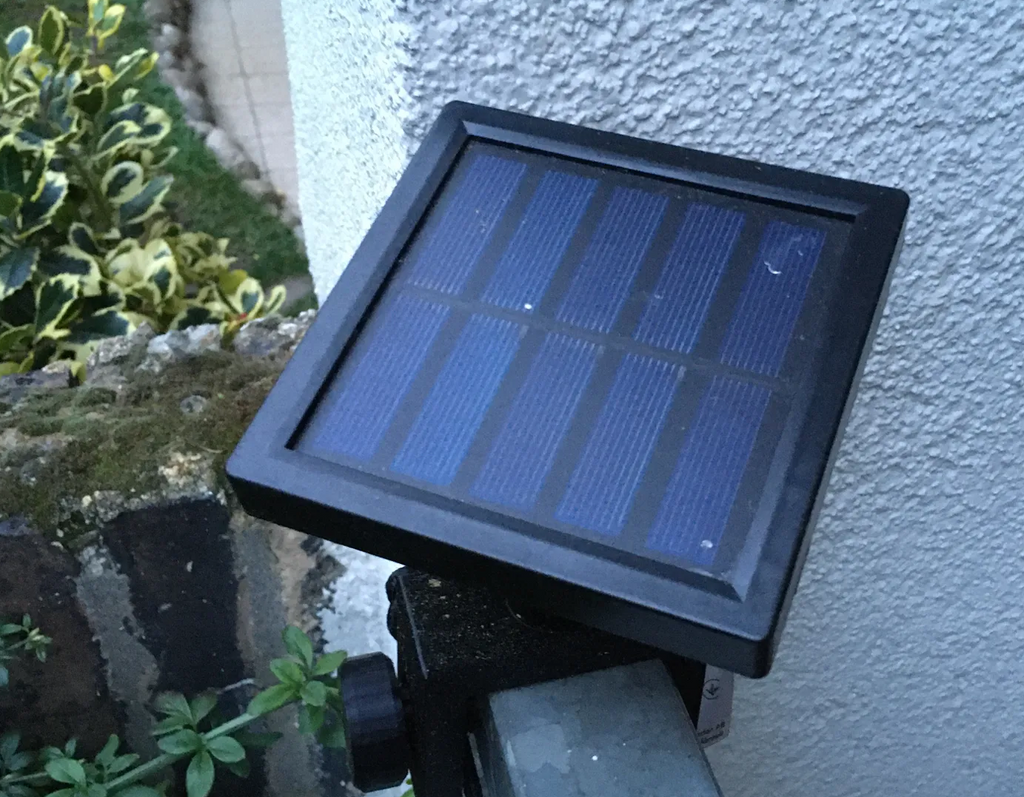 Solarpanel Bracket for fairy light chain