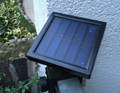 Solarpanel Bracket for fairy light chain