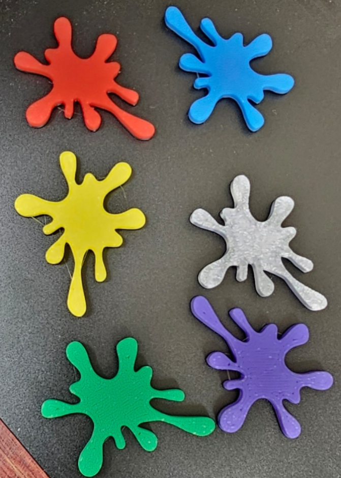 Ink splat