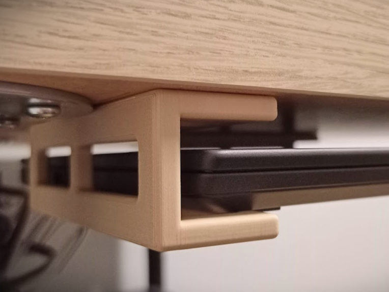 Under desk laptop holders