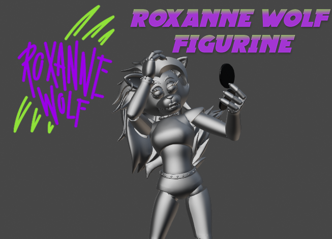 Roxanne Wolf Figurine - FNAF