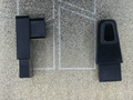 Shower door hardware