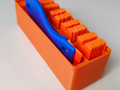 Gridfinity plastic razor scraper and blades 1x3x5u