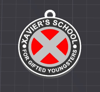 xmen keychain / charm (free commercial)