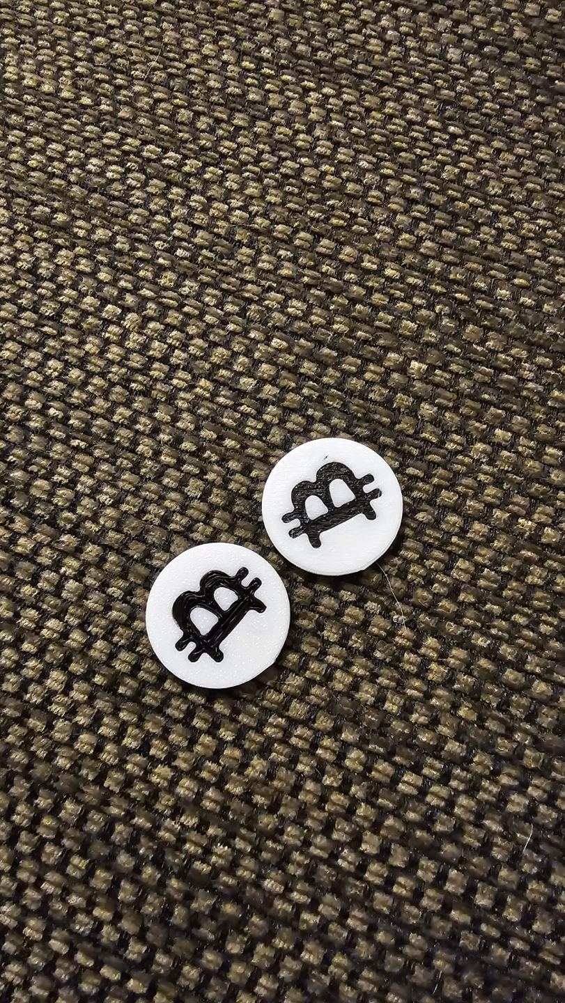 Einkaufswagen Chip, Shopping cart token,