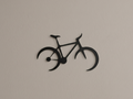 Minimalist Bicycle Wall Art - art bicicletta