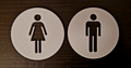 WC Schilder - Toilet sign