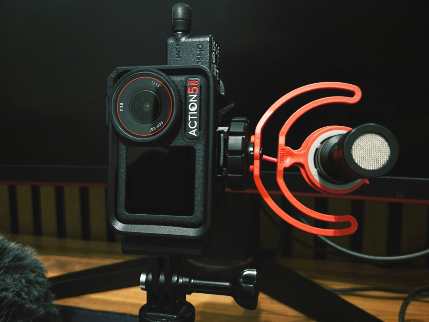 Osmo Action microphone holder