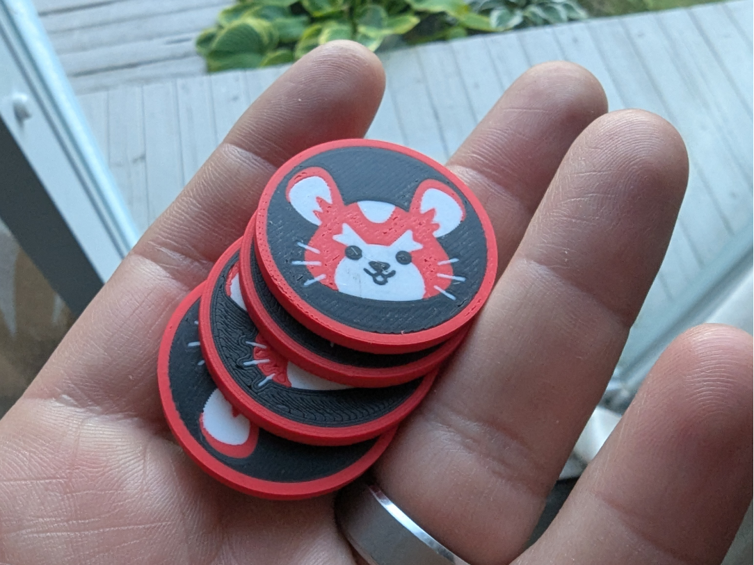 Hammond Token (Wrecking Ball from Overwatch)