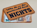 Nichts Geschenkbox Flach allgemein
