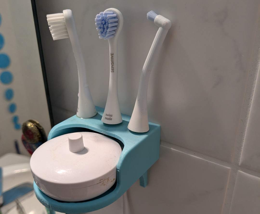 Wall Mount for Curaprox electric toothbrush