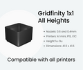 Gridfinity Bin 1x1 All Heights