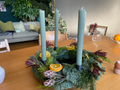 Advent Wreath Candle stick for thin candles