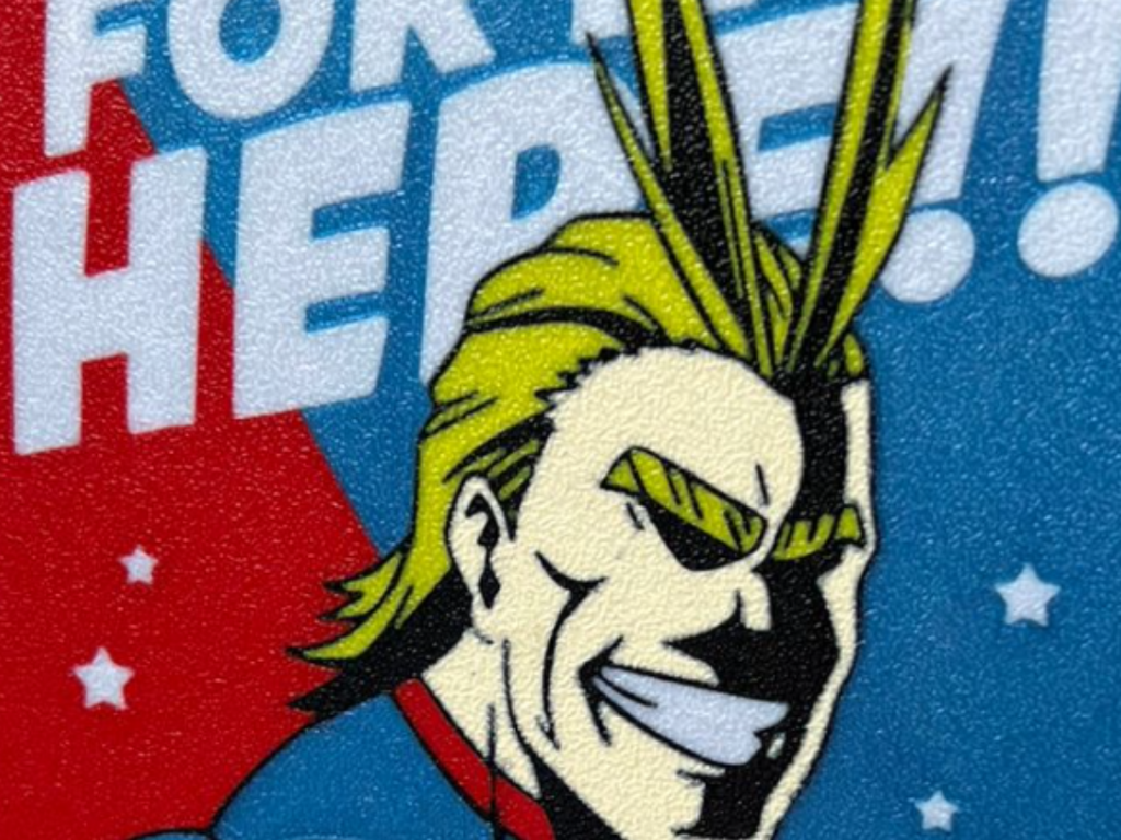 All Might - Wall Art