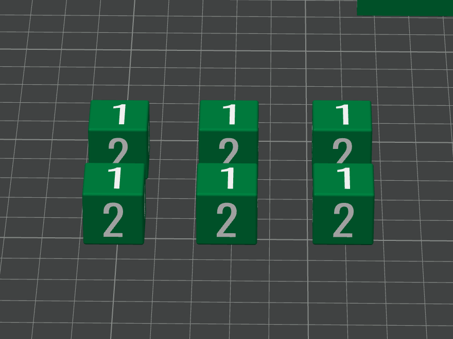 six k6 dice