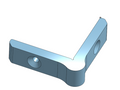 Soft corner for shelf