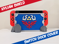 Hylian Shield Nintendo Switch Dock Cover