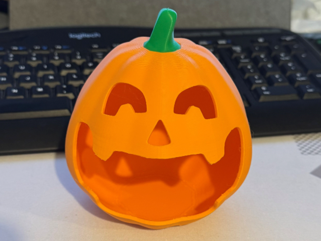 Small Pumpkin Candy Bowl