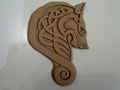 Viking Wolf Embellishment