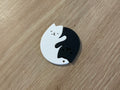 Couple Cats Keychain