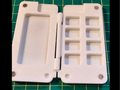 A pocket palette for painting with a hinge