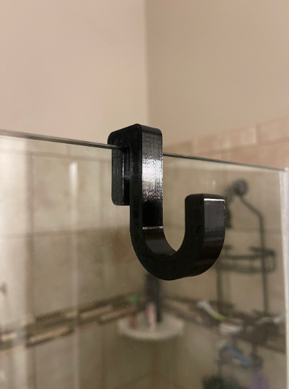 Shower Door Towel Holder