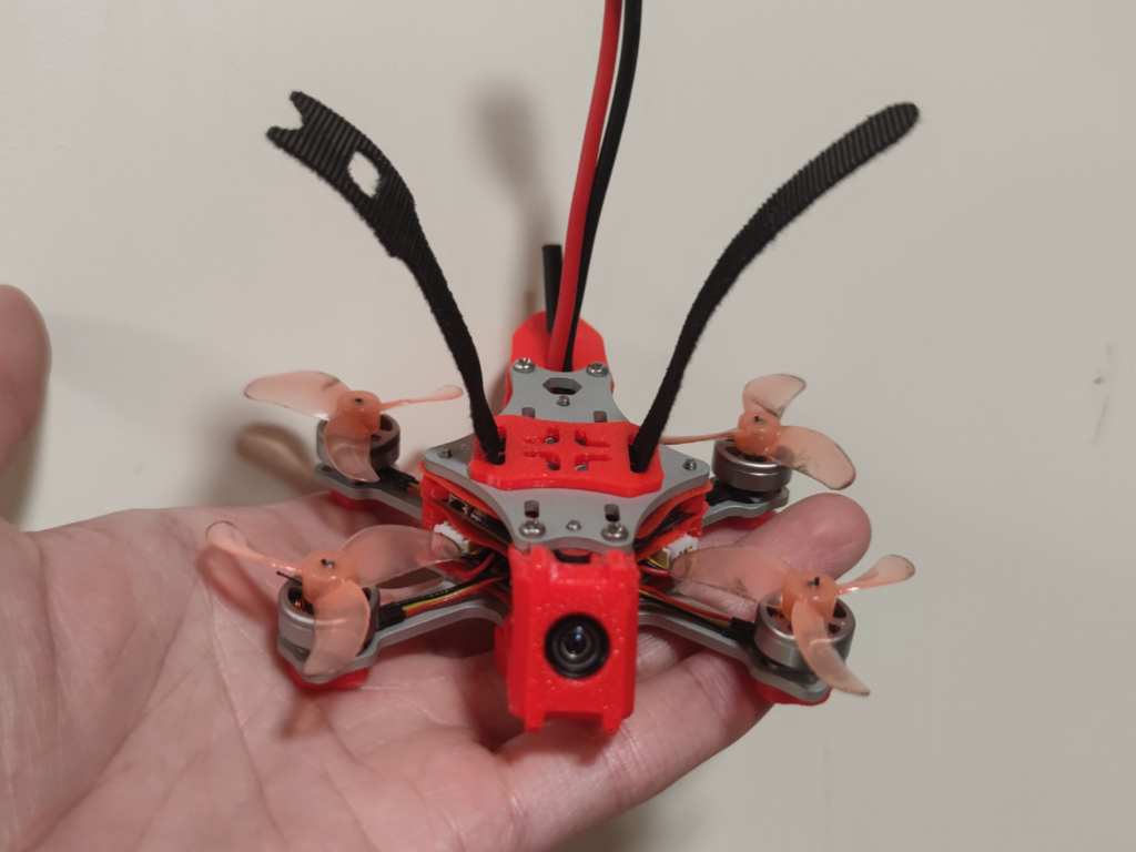 机械红梅花雀75Pro（MechanicalRedMunia75Pro） 穿越机 圈圈机 FPV
