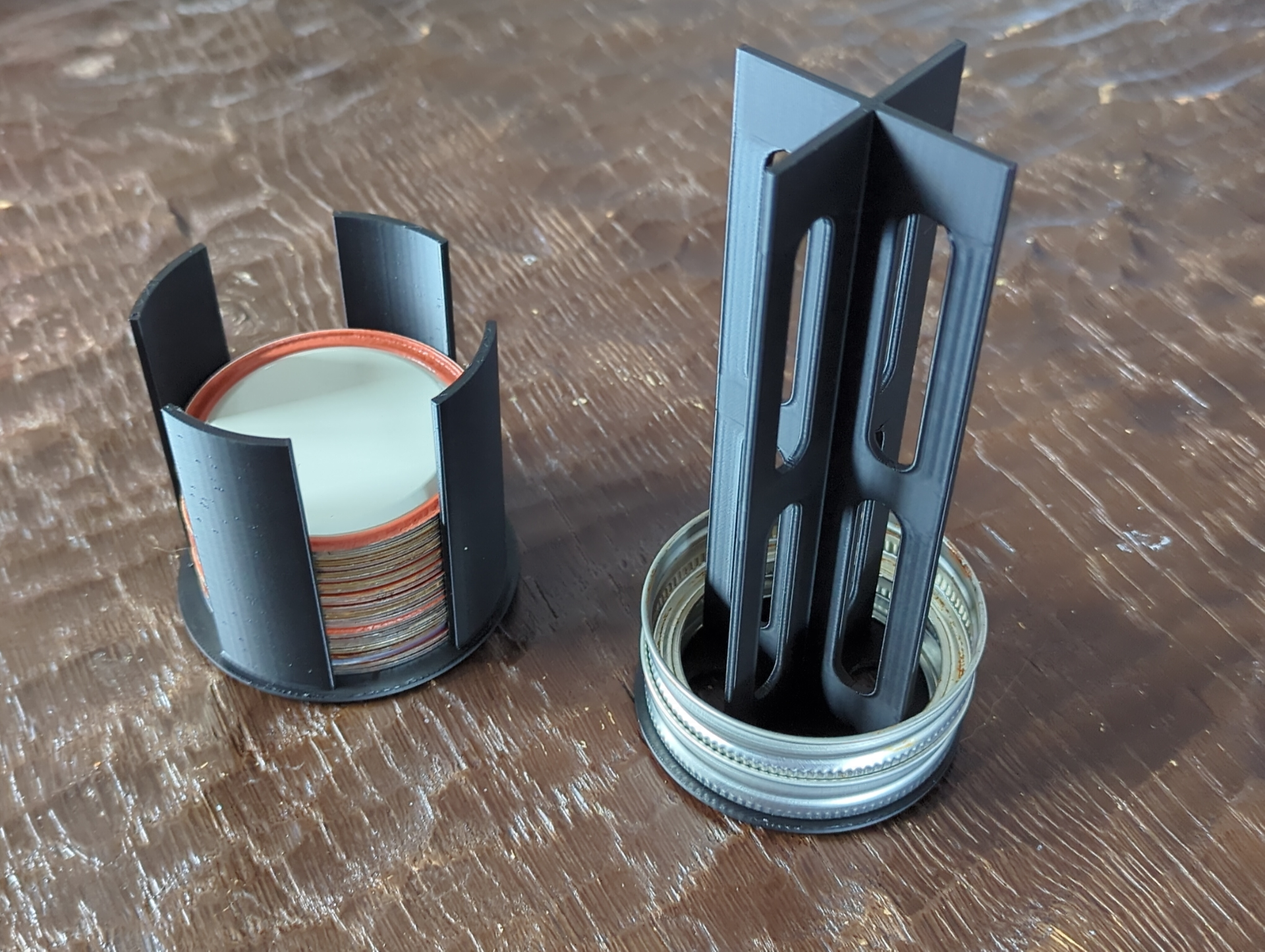 Small Mason Jar Lid Holder