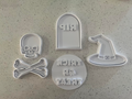 Halloween Cookie cutters and stamps