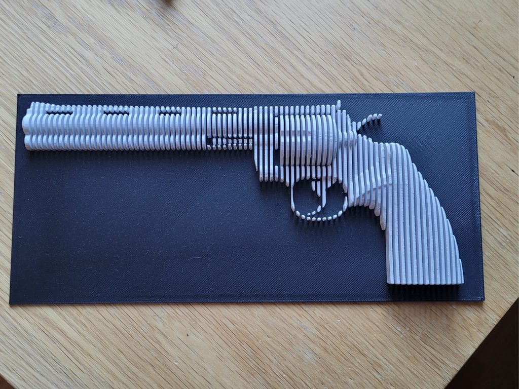 Revolver wall art