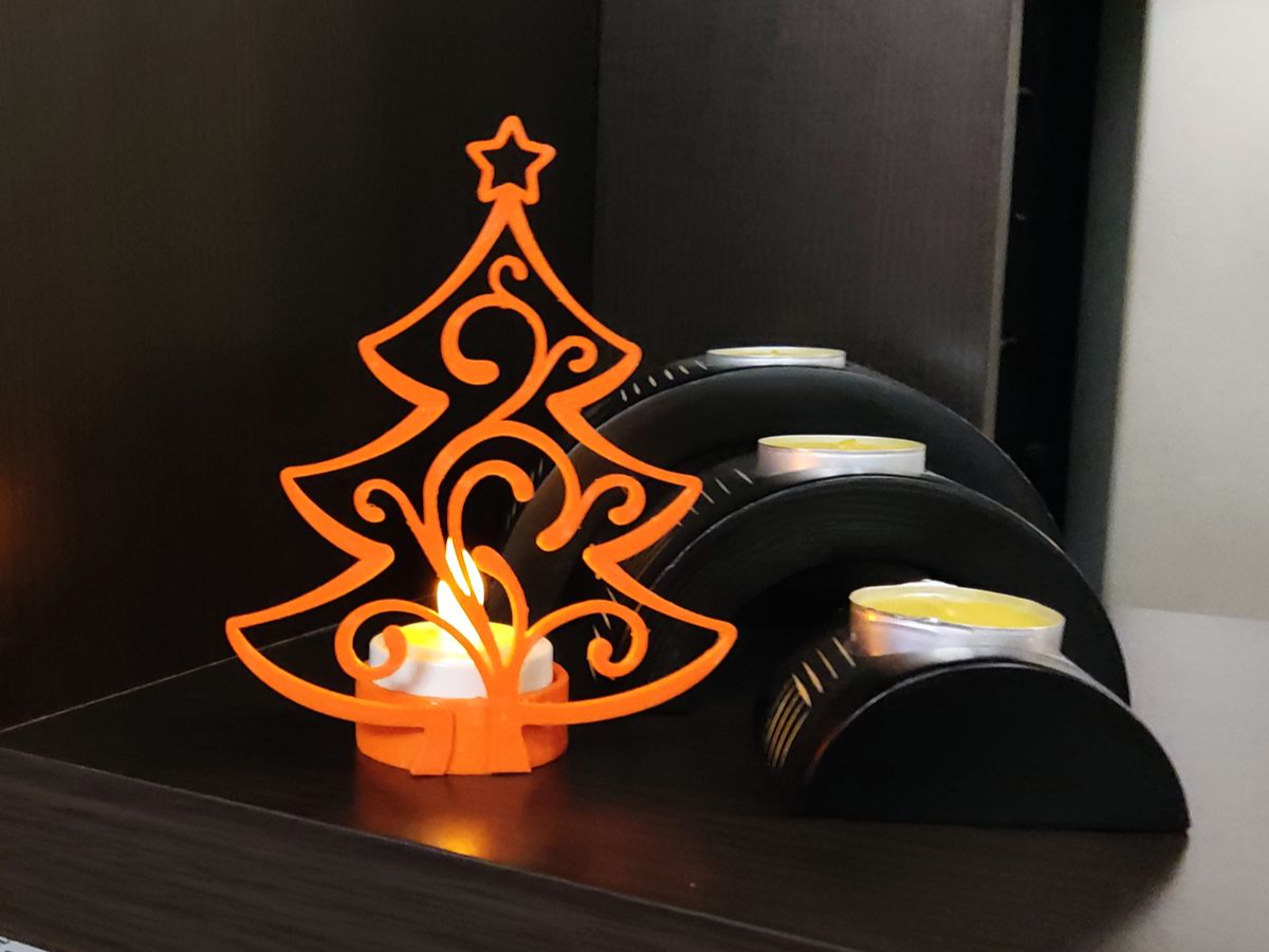 Decoro candela LED 2405