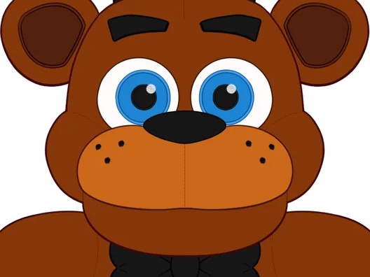 Freddy Flexi plush toy.