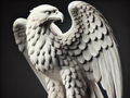 Eagle statue